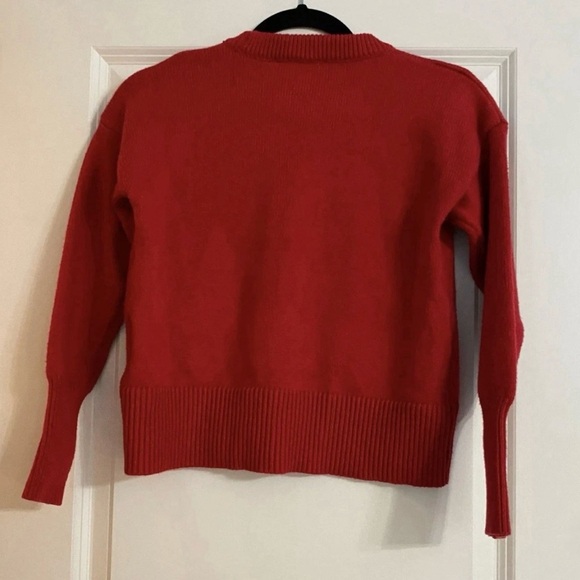 Philosophy Vibrant Red Crew Neck Sweater - Picture 3 of 3